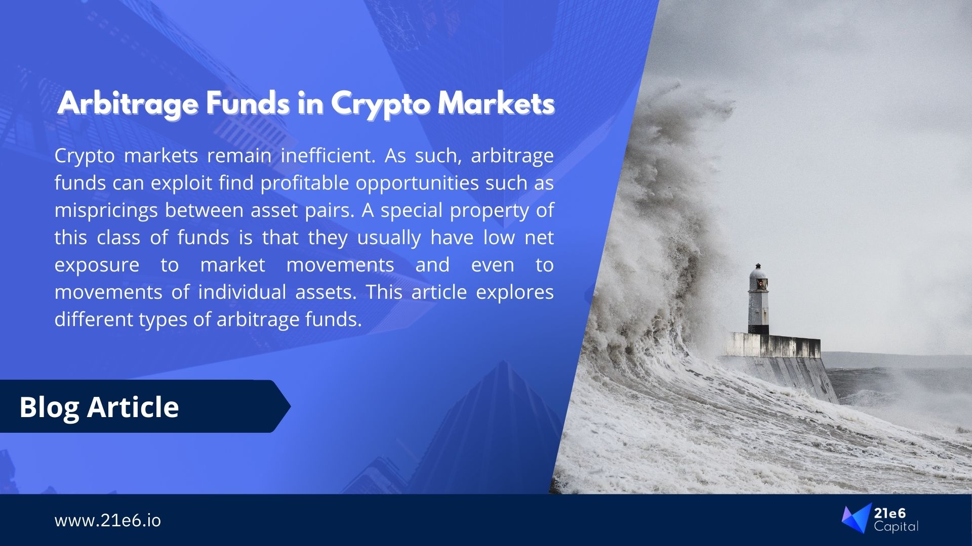 arbitrage funds in crypto markets